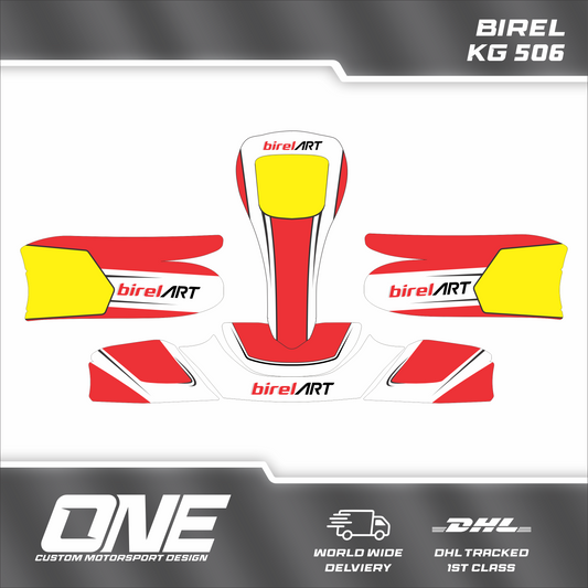 Replica Birel Kart Graphics Kit