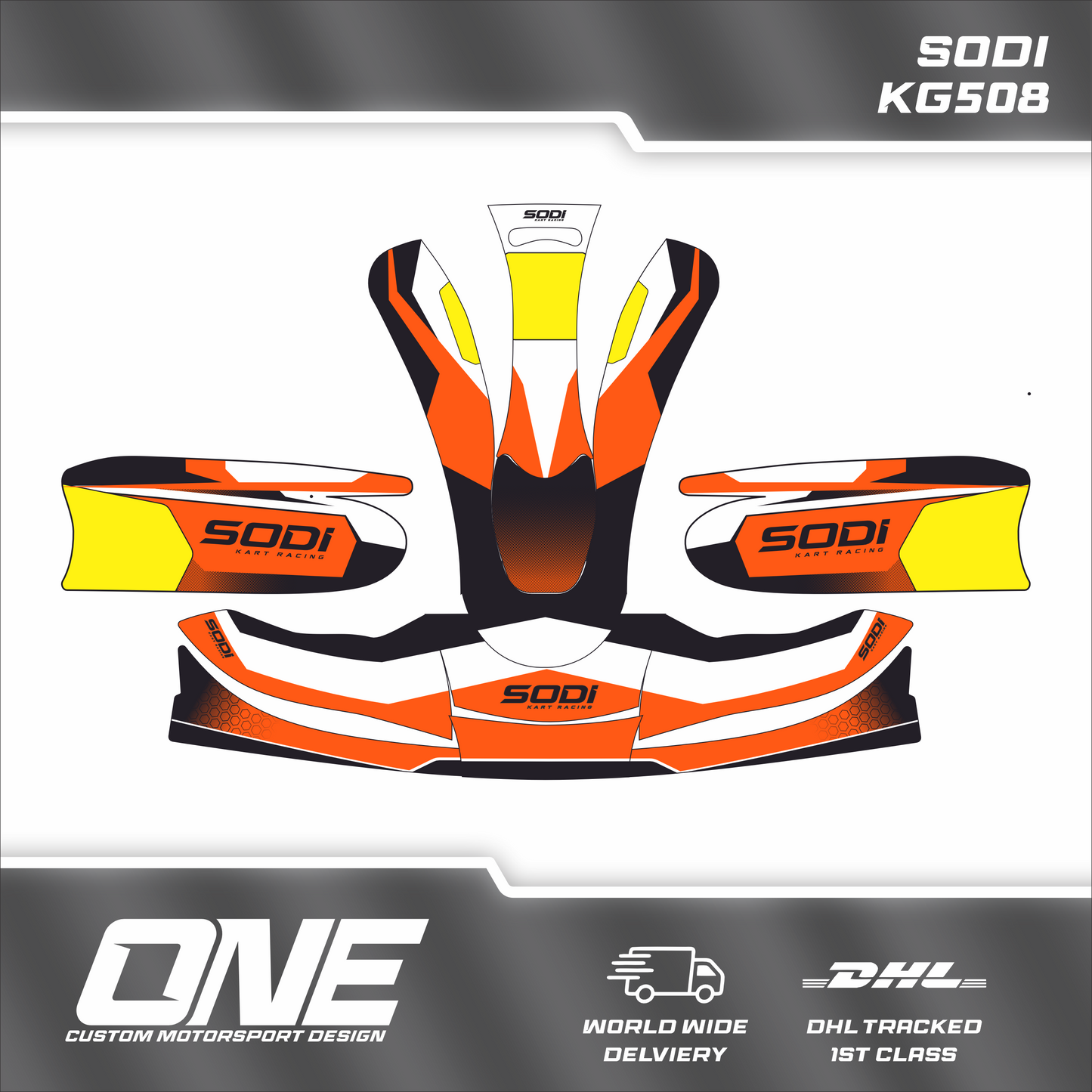 Replica 2022 Sodi Kart Graphics Kit