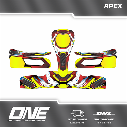 Apex Kart Graphics Kit- One Original Design