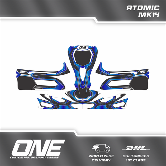 Atomic Kart Graphics Kit- One Original Design