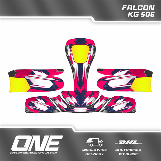 Falcon Kart Graphics Kit- One Original Design