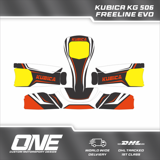 Replica Kubica Kart Graphics Kit