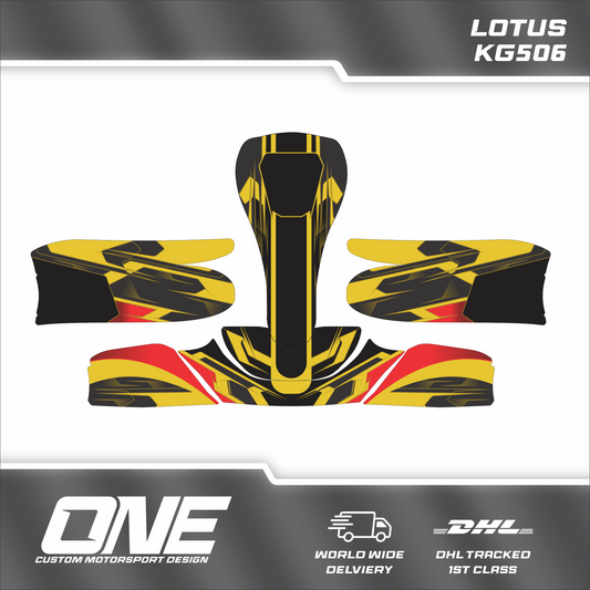 Lotus Kart Graphics Kit- One Original Design