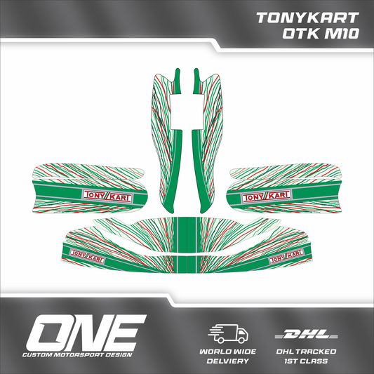 Replica 2022 Tonykart Kart Graphics Kit