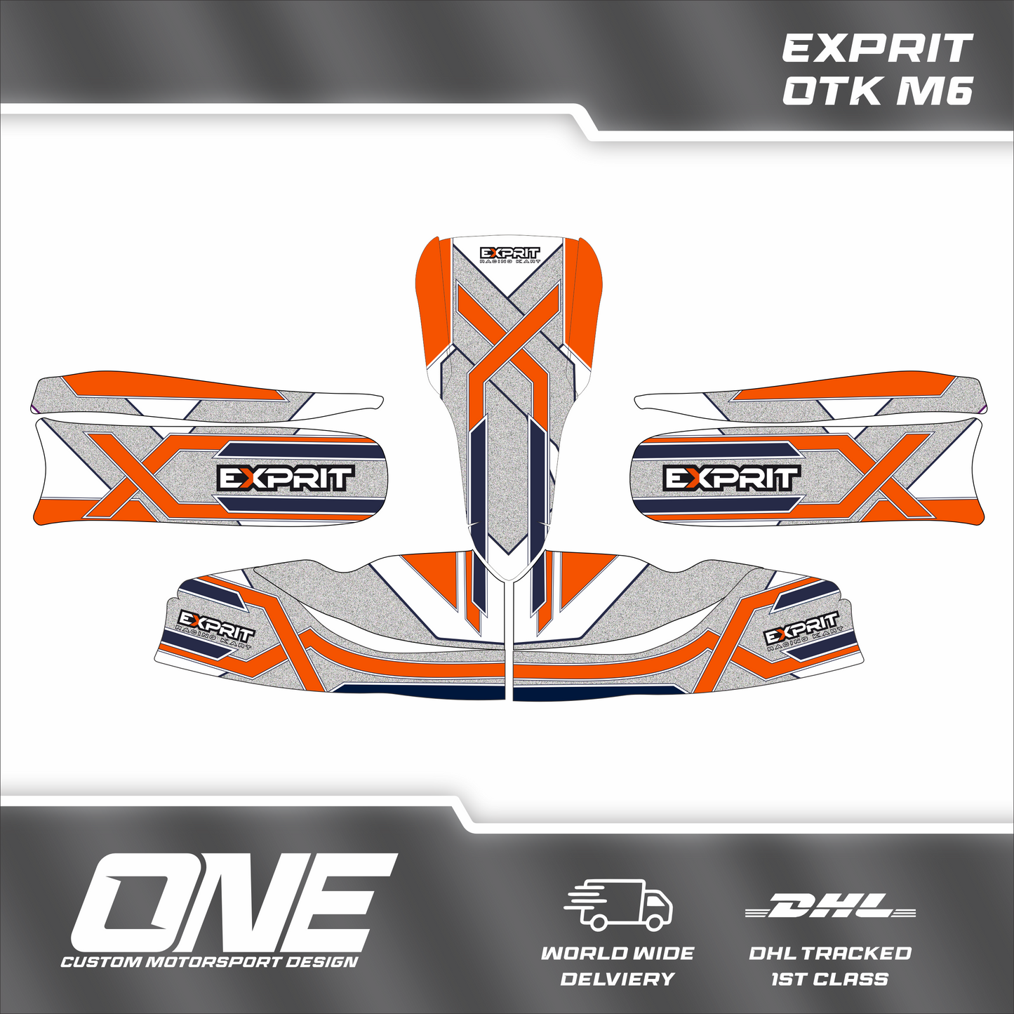 Replica Exprit Kart Graphics Kit