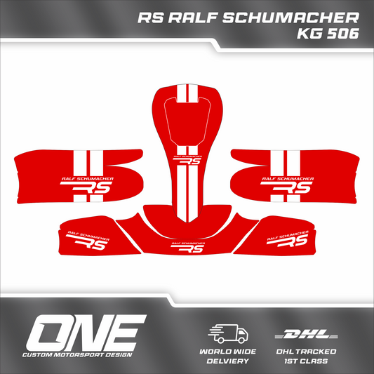 Replica RS Ralf Schumacher Kart Graphics Kit