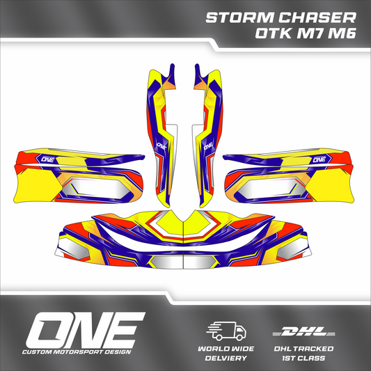 Storm Chaser Kart Graphics Kit- One Original Design