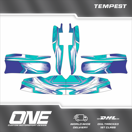 Tempest Kart Graphics Kit- One Original Design