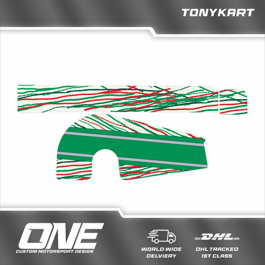 TonyKart Graphics Kit for Chain Guard