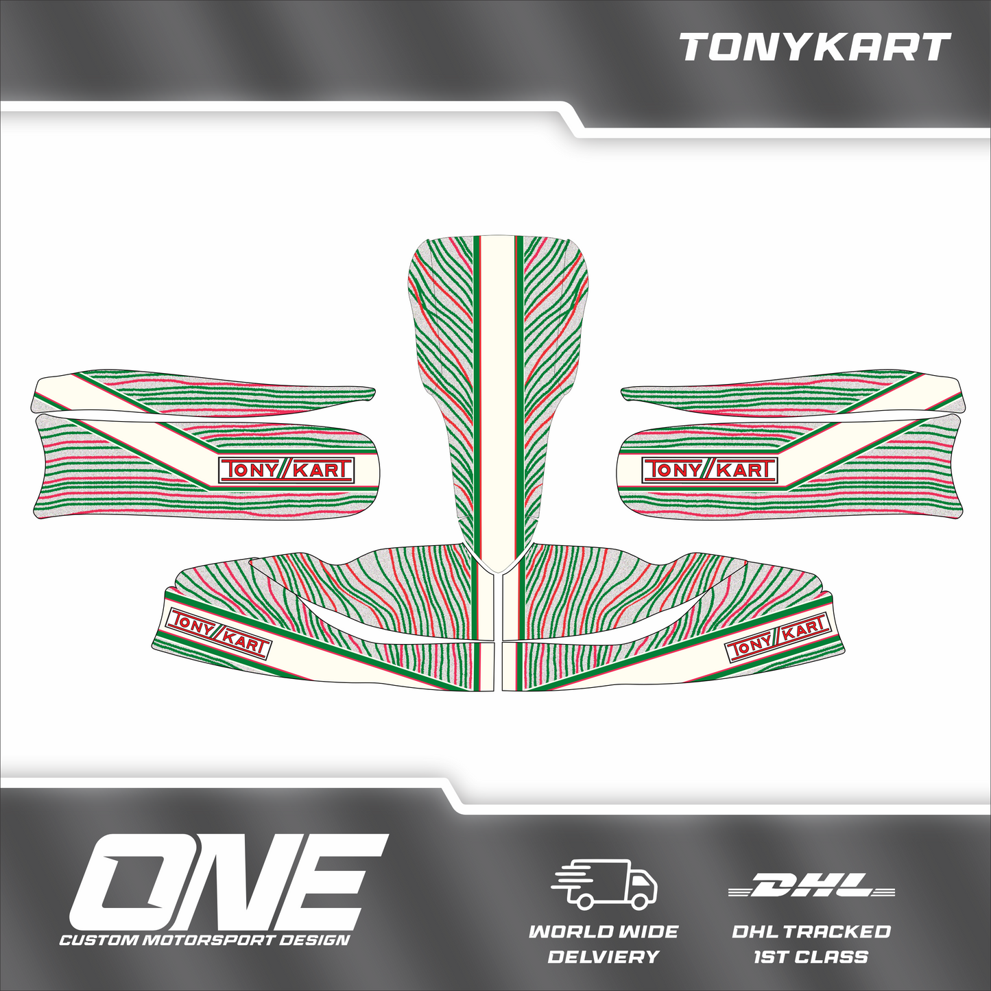 Replica Tonykart 2015 Kart Graphics Kit