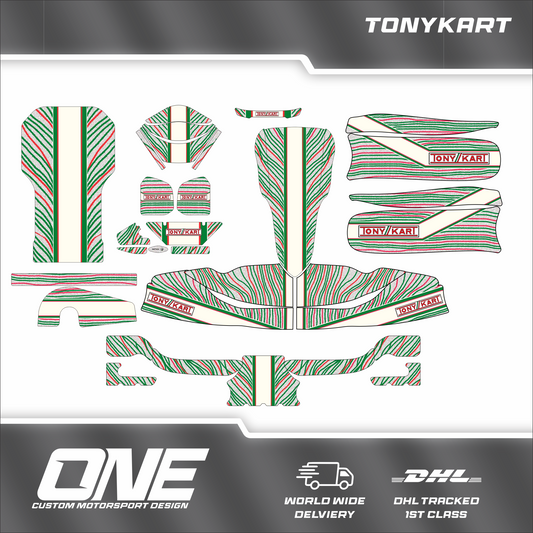 Replica Tonykart 2015 Kart Graphics Kit Bundle